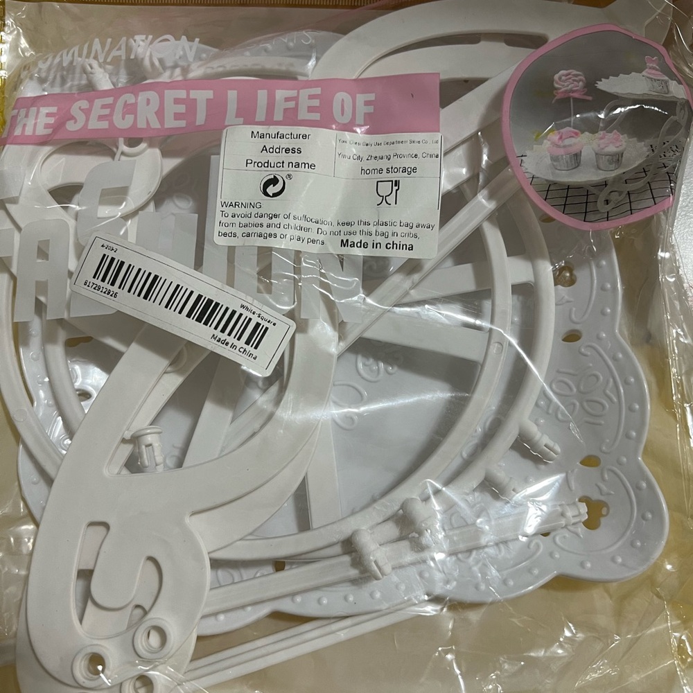 NWT The Pampered Chef White Clay Cookie Mold - Picture 6 of 6